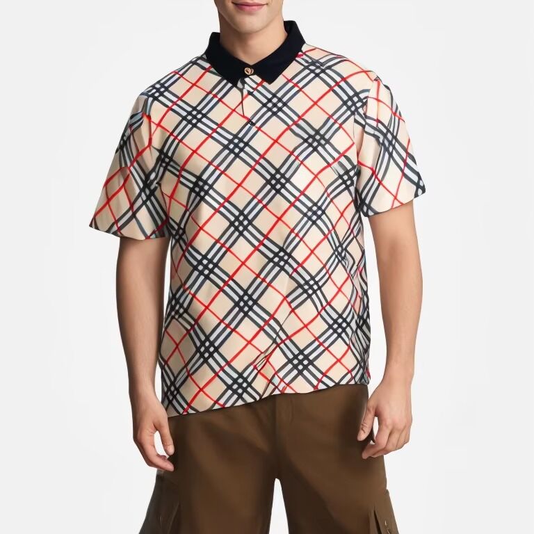 Quần áo Đàn ông áo sơ mi cho đàn ông bông áo sơ mi tay ngắn áo polo mùa hè cho đàn ông