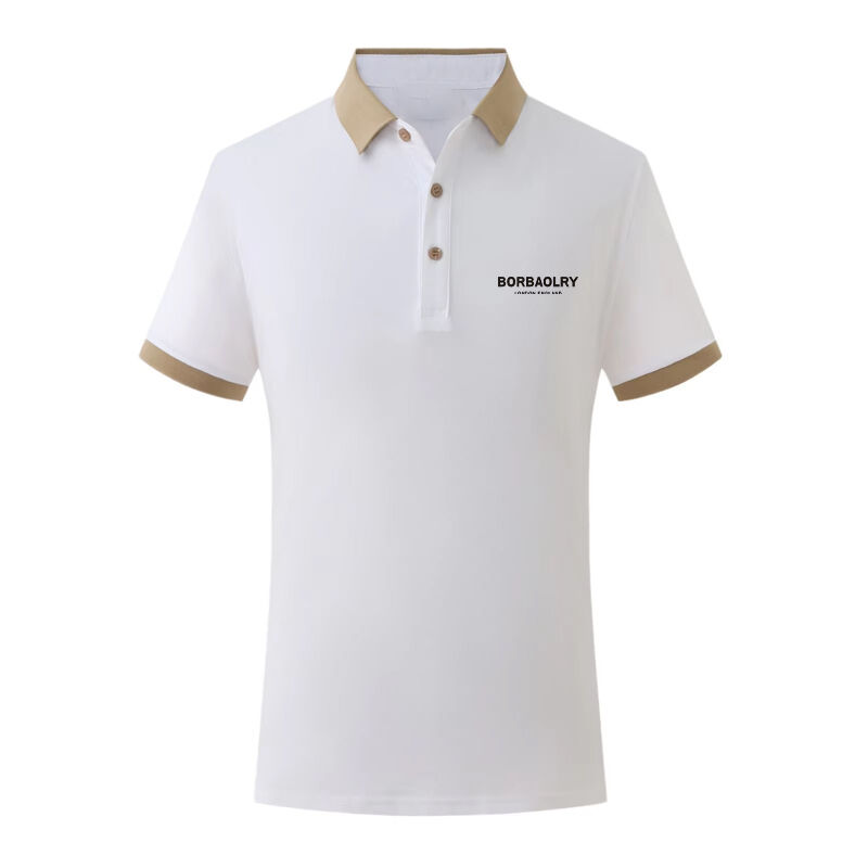 Sản phẩm bán buôn mùa xuân và mùa hè mới 200 gram quần áo golf phổ biến Ashion vòng cổ tay ngắn Polo