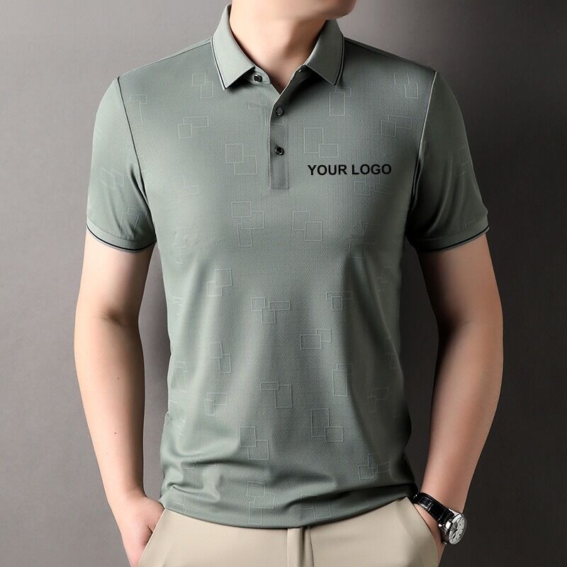 Khô nhanh áo Polo tay áo ngắn áo Polo giải trí Unisex Plus Size áo Polo nam
