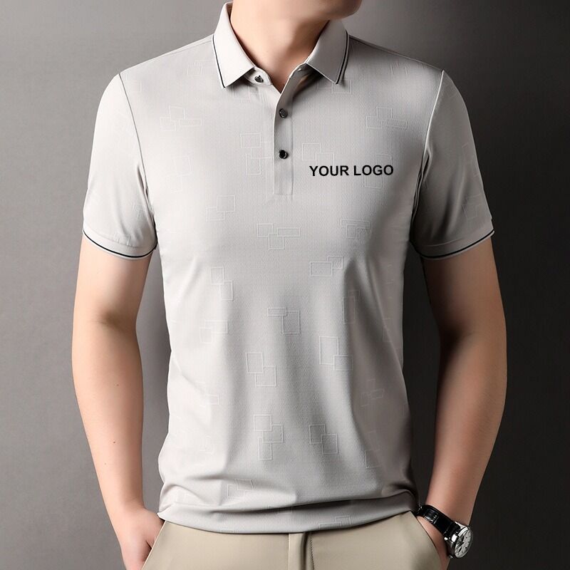 Khô nhanh áo Polo tay áo ngắn áo Polo giải trí Unisex Plus Size áo Polo nam