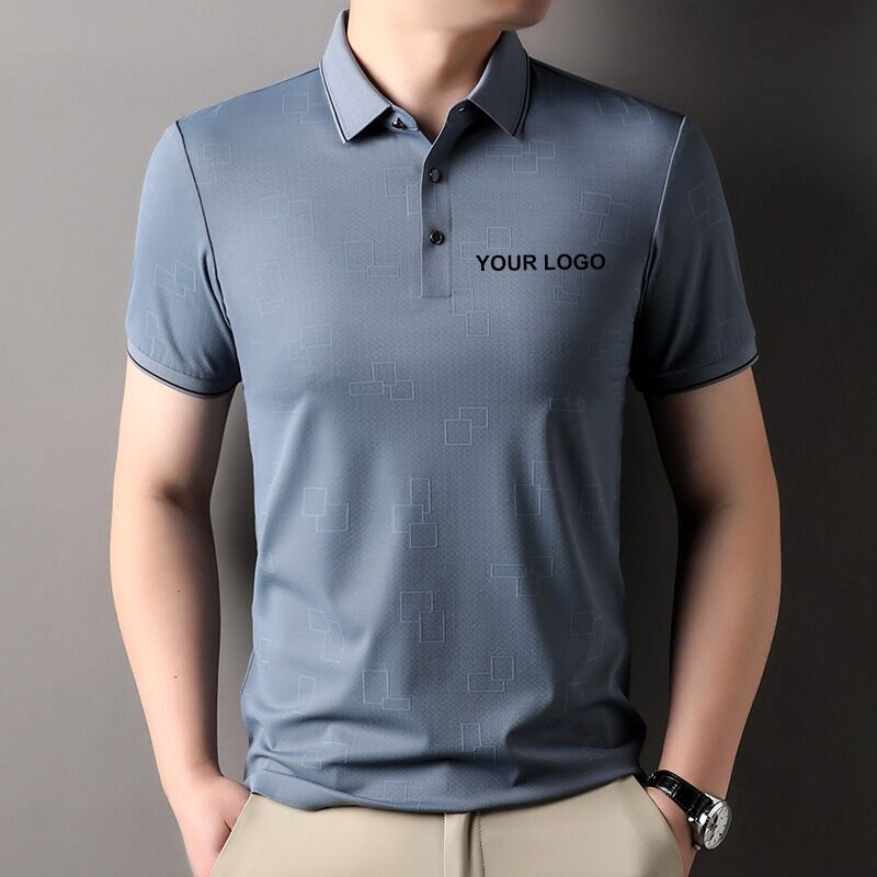 Khô nhanh áo Polo tay áo ngắn áo Polo giải trí Unisex Plus Size áo Polo nam