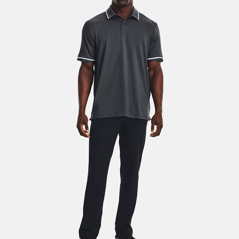 Chất lượng cao đơn giản Khô phù hợp tay áo ngắn ẩm Wicking Golf Polo áo cho đàn ông