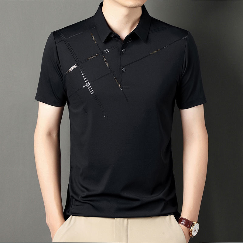 Custom Mens in ấn thêu Logo chất lượng cao bông đơn giản trắng đồng phục golf Polo áo sơ mi